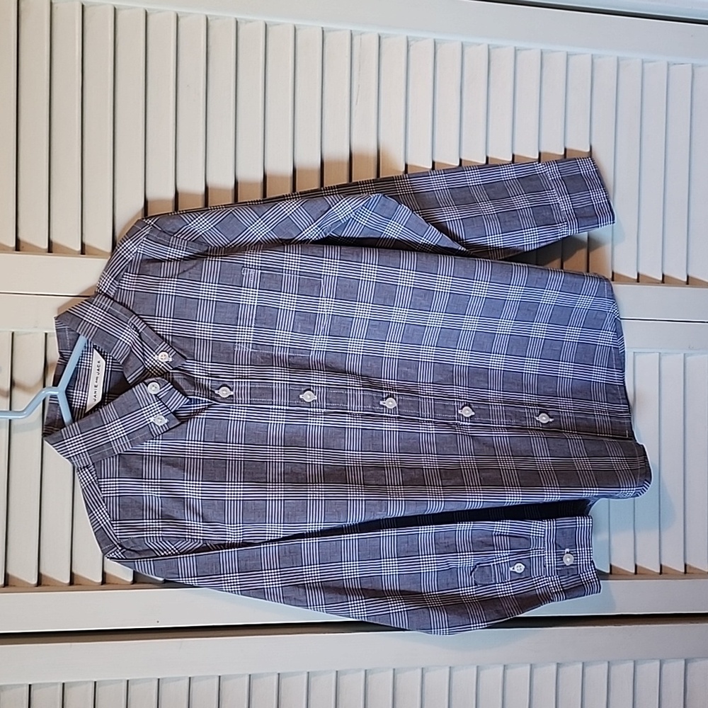 NWT Janie & Jack long sleeve button down shirt size 6